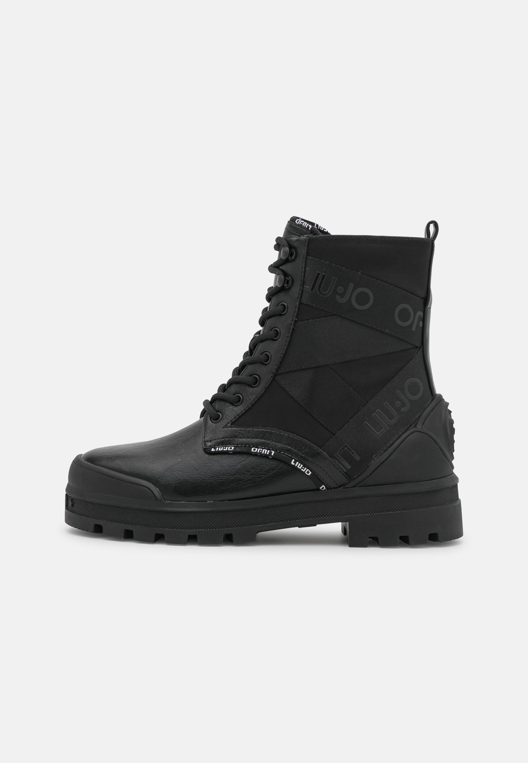 Liu Jo Jeans KELLY - Enkellaarsjes met plateauzool - black/Zwart -  Zalando.nl