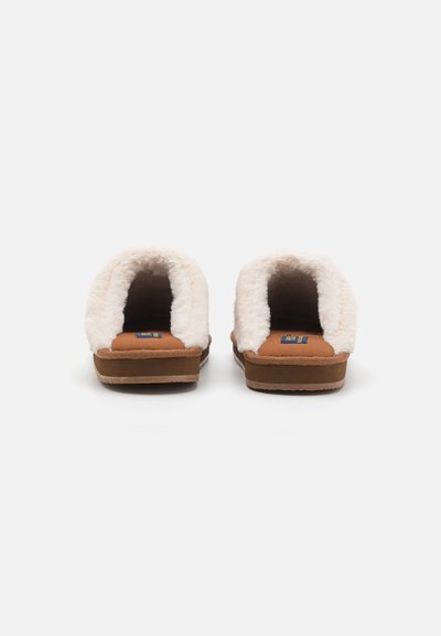 Polo Ralph Lauren KAYLEIGH BEA FLATS  - Tøfler - pale russet