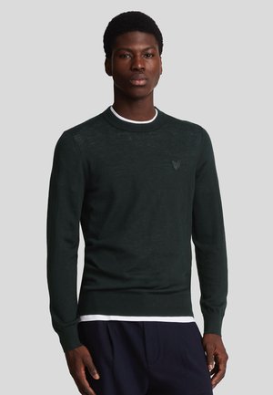 TONAL EAGLE CREW NECK  - Maglione - z jet black