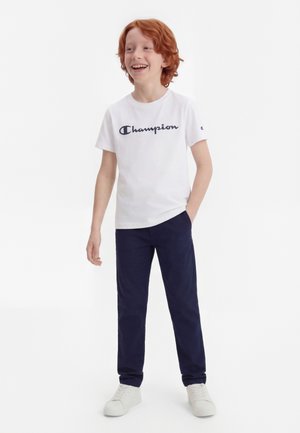 Champion CREW NECK UNISEX 2 PACK - T-shirts print - white/black