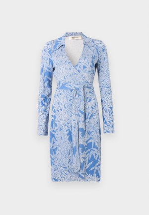 NEW JEANNE WRAP DRESS - Rochie din jerseu - blue