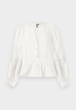 Vero Moda, VMJULES TAPE BUTTON - Μπλούζα - birch