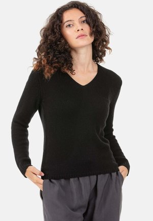 PIANA - Pullover - noir