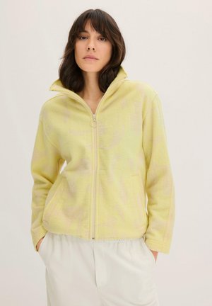 RELAXED - Fleecejacke - zitronengras