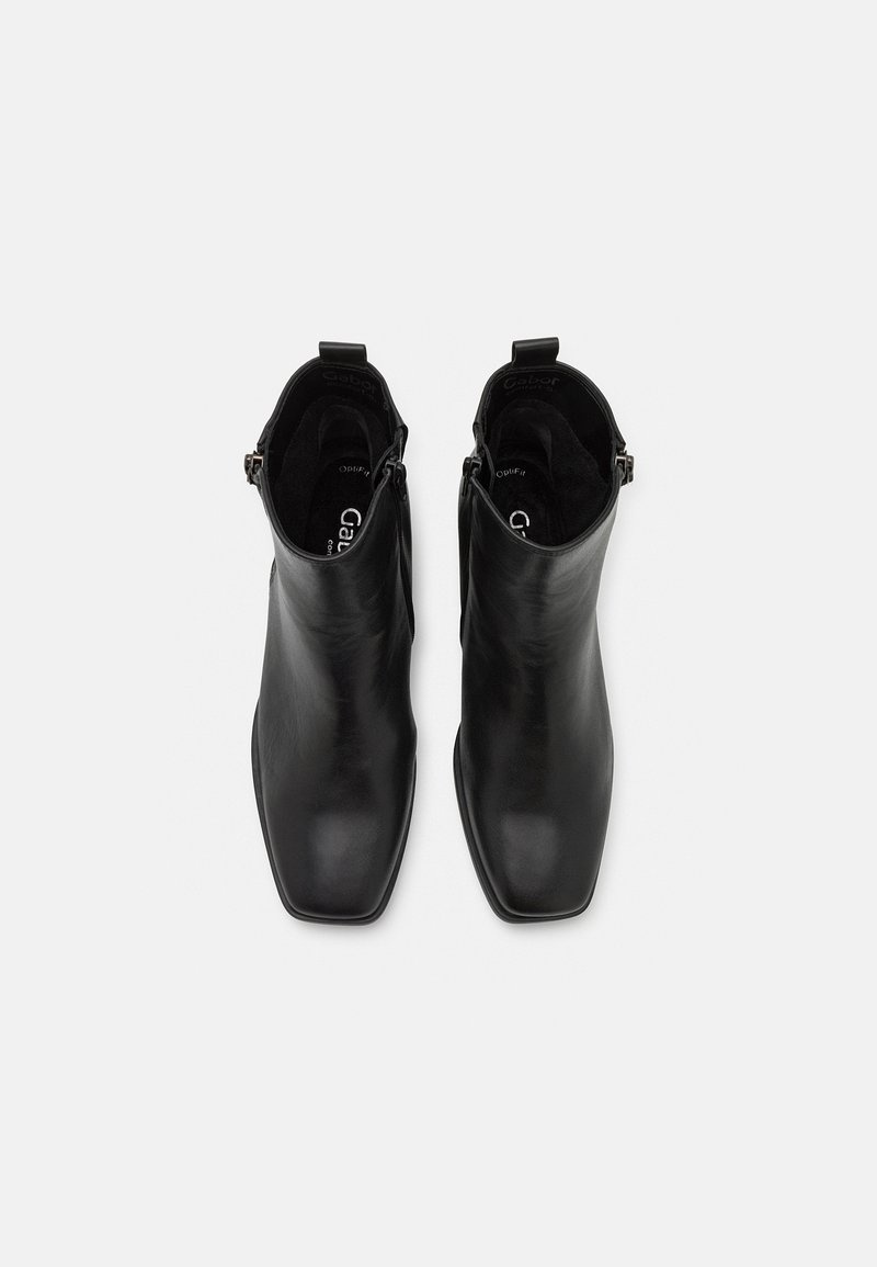 Bottines Classiques Gabor Pour Femme - Suède élégant - Semelle Caoutchouc - Tige 11cm