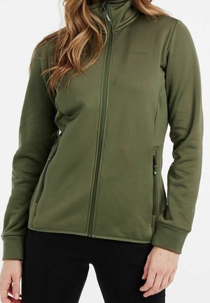 Protest Zip-up sweatshirt - olive