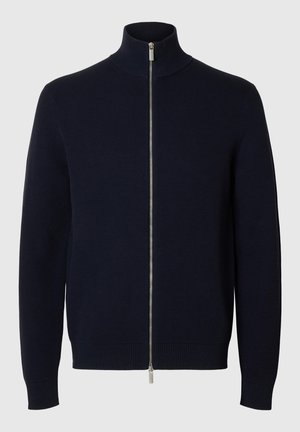 Selected Homme SLHDANE STRUCTURE FULL ZIP - Cardigan - sky captain
