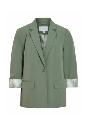 VILA, BLAZER VIBONNIE SINGLE-BREASTED - Блейзър - laurel wreath