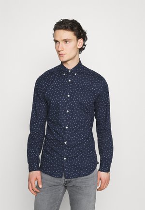 JJFRANK PLAIN - Camicia - navy blazer