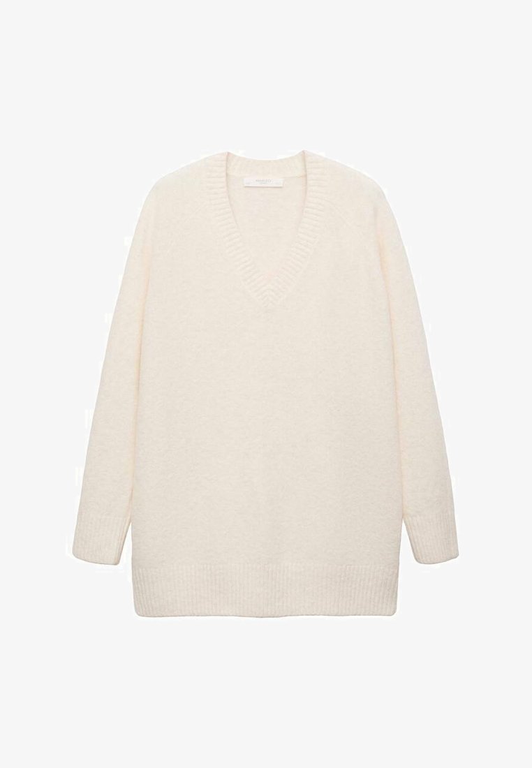 Mango V-NECK SWEATER Maglione off-white/avorio - Main Image