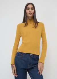 Calliope COLLO ALTO  - Strickpullover - giallo