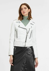 2.0 by Mauritius Giacca di pelle - white