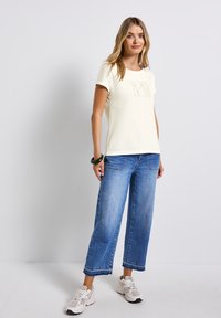 Street One Print T-shirt - weiß