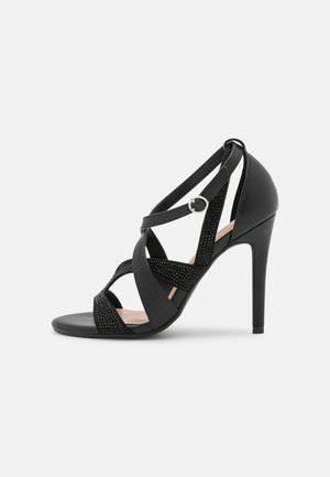 Anna Field Aukštakulniai sandalai - black