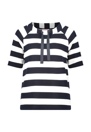Betty Barclay, T-shirt imprimé - dunkelblau weiß