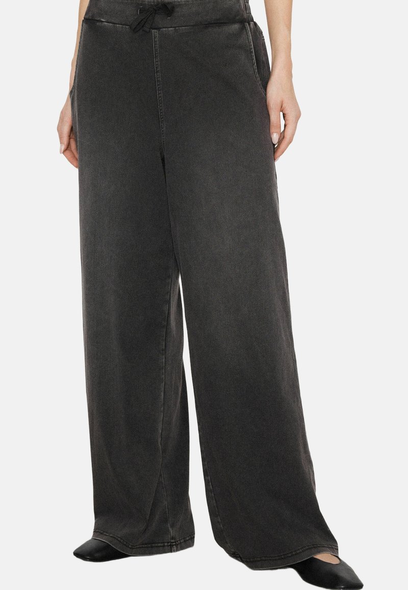 Tezenis PALAZZO STRETCH - Jeans Relaxed Fit - black