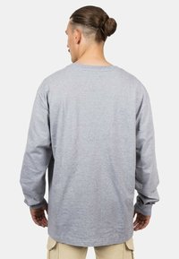 Blackskies OVERSIZED LONG SLEEVE UNISEX - Top s dlhým rukávom - grau