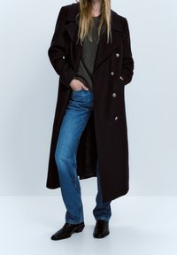 Massimo Dutti Stickad tröja - grey denim