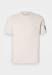 BADGE REGULAR TEE - T-shirt basique - oatmeal