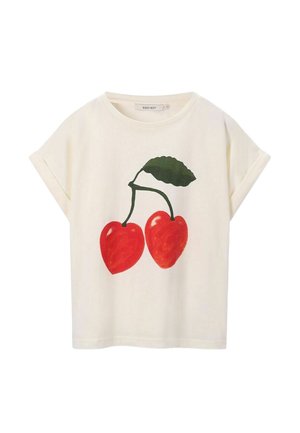 MIT ARTWORK-PRINT - Print T-shirt - weiß