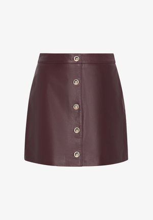 faina Gonna a campana - burgundy