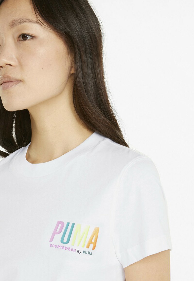 SMILEYWORLD - Triko s potiskem - puma white