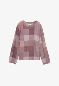 Geselecteerd, berry cosy check
