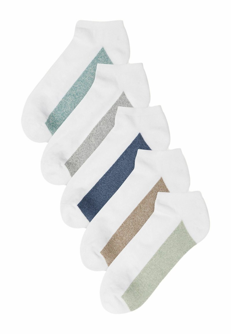 Next CUSHIONED 5 PACK - Ankelsockor - white ground