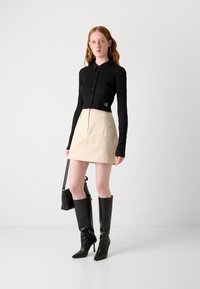 Calvin Klein Jeans SKIRT - A-linjekjol - fog