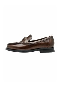 Tamaris Scarpe senza lacci - brown patent