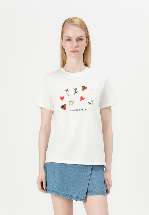 PCFUNLY EMBROIDERY - Print T-shirt