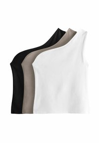 THE SET - 3 PACK   - Viršus - black white taupe brown Miniatiūros vaizdas 1