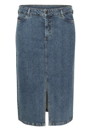 Kaffe Curve DIANA   - Jeansrok - blue denim