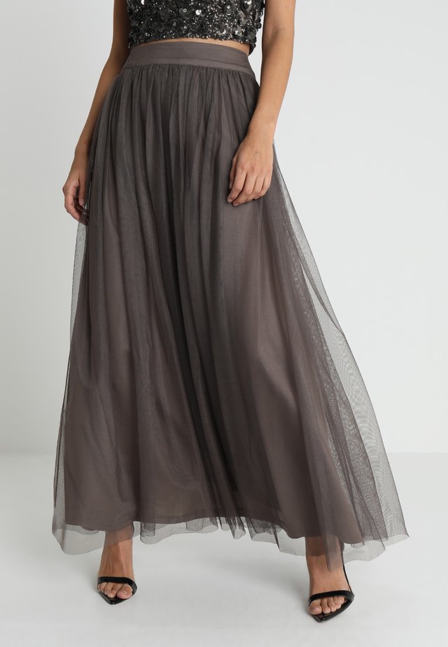 MARIKO SKIRT - Maksihame - stone