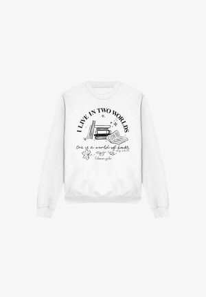 Cotton Soul, GILMORE GIRLS I LIVE IN TWO WORLDS - Sweatshirt - white