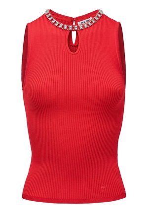 Salsa Jeans SLIM - Débardeur - rot