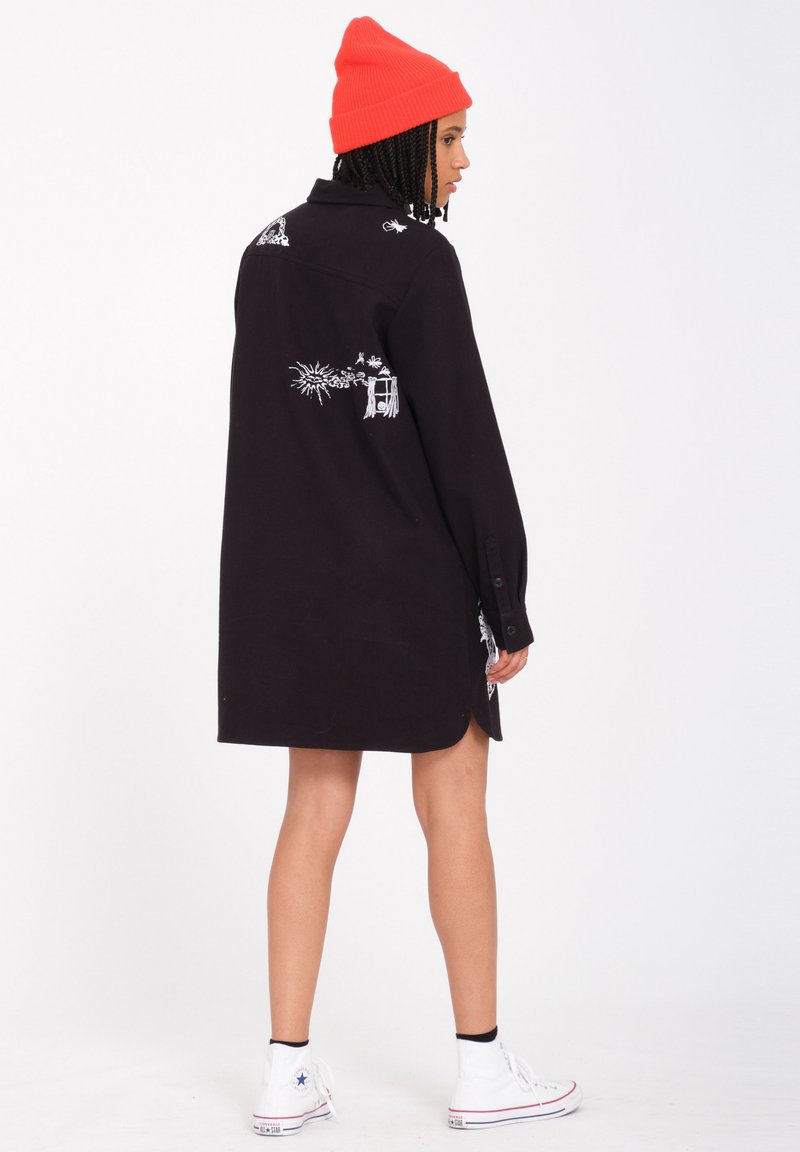 Volcom FA KEUTCHI - Denim dress - black