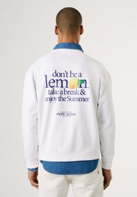 Pepe Jeans - TADEO CREW - Sweatshirt - white Image miniature 1