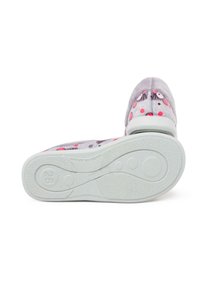 Pisamonas Pantofole - gris y rosa