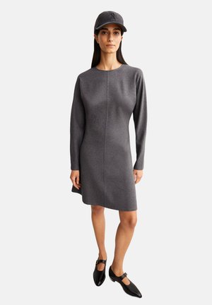 Jerseykleid - steel melange