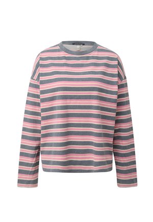 QS, T-SHIRT - Longsleeve - grau