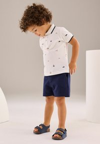 Next ALL OVER SET REGULAR FIT - Šortky - white