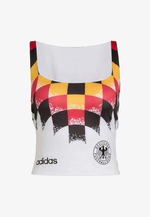 adidas Originals, GERMANY RECONSTRUCTED BRINGBACK - Top - white