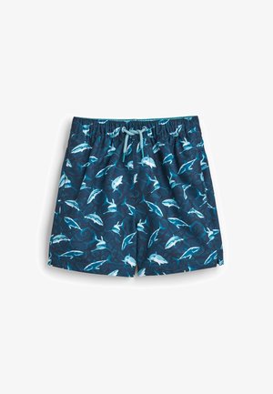 Swimming shorts - navy blue shark