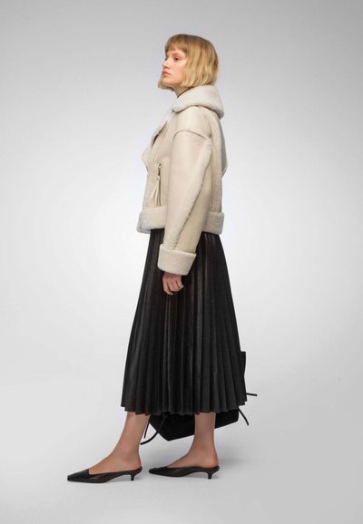 VSP MARION - Lederjacke - beige
