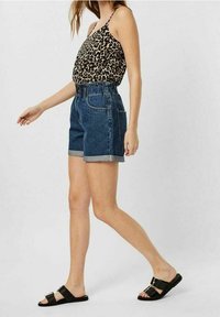 Vero Moda Shorts vaqueros - dark blue