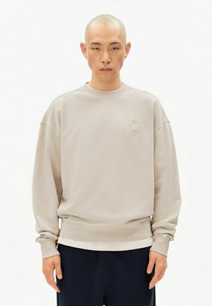 ICONIC Å GMT DYE - Sweatshirt - sand stone washed