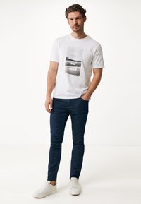 Mexx Triko s potiskem - white