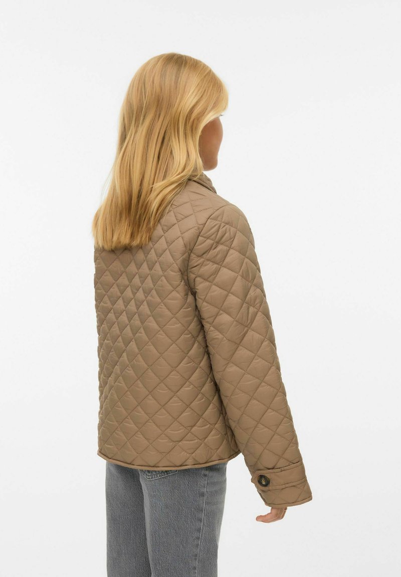 VERO MODA Girl HOLTE Winterjacke silver mink/sand Zalando