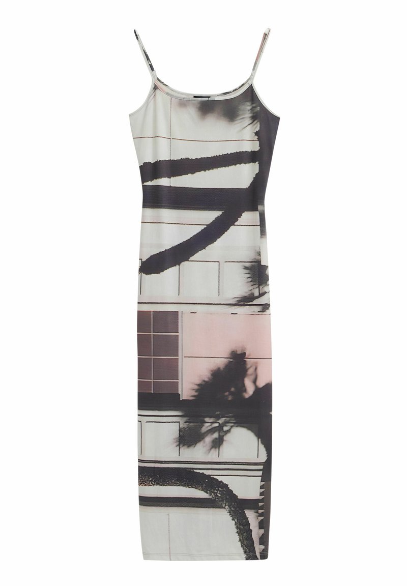 Vestido Sin Mangas Asimétrico Negro De Mujer I